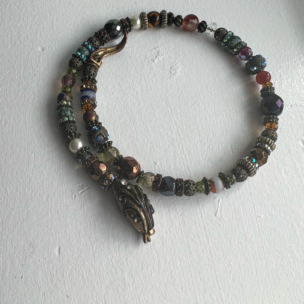 Vintage Sweet Romance Snake Choker